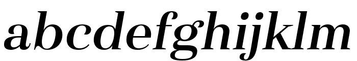 Haboro Cond Demi Italic