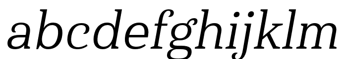 Haboro Serif Ext Regular It
