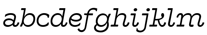 Hatch Light Italic