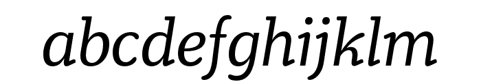 Henriette Regular Italic