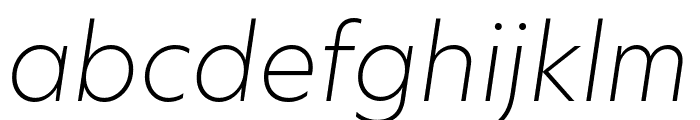 Hero New UltraLight Italic