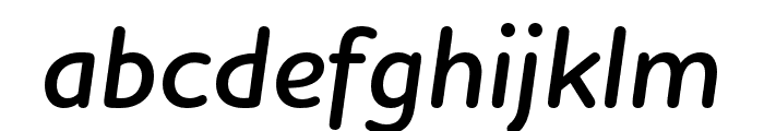 Houschka Rounded DemiBold Italic