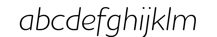 Houschka Rounded Light Italic