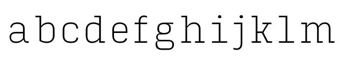 Input Serif Narrow Thin