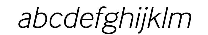 InterFace Light Italic