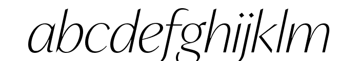 IvyMode Thin Italic