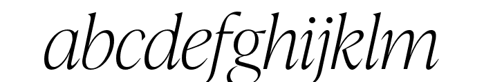 IvyPresto Display Thin Italic