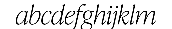 IvyPresto Headline Thin Italic