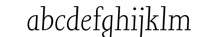 Joanna Nova Light Italic
