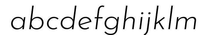 Josefin Sans Light Italic