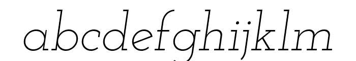 Josefin Slab Light Italic