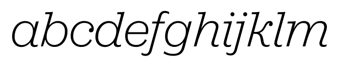 Jubilat SuperThin Italic