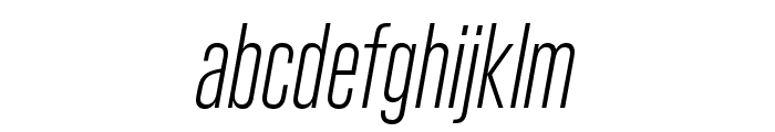 Kaneda Gothic Light Italic