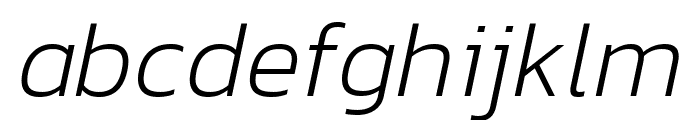 Kanit ExtraLight Italic