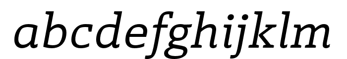 Laski Slab Regular Italic