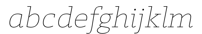 Laski Slab Thin Italic