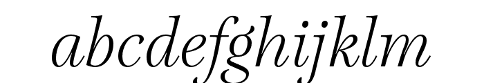 Lavigne Display Light Italic