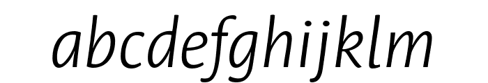 Leksa Sans Light Italic