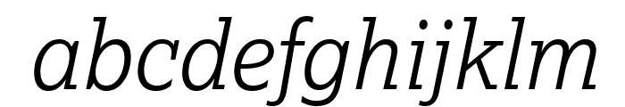 Lexia Light Italic