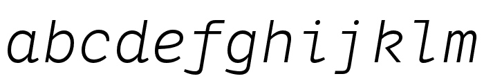 LFT Etica Mono Light Italic