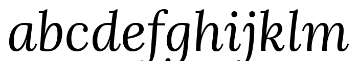 Lora Italic
