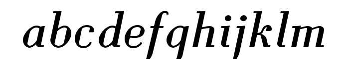 Louvette Text Italic