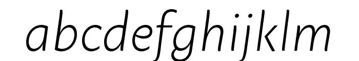 Macho Light Italic
