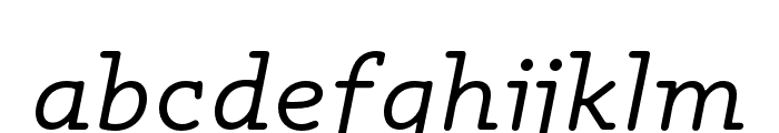 Maxular Light Italic