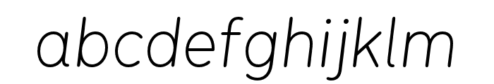Menco Light Italic