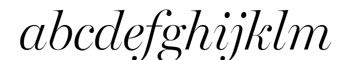 MillerBanner Light Italic