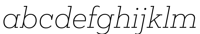 Mokoko Thin Italic