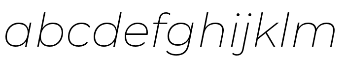 Montserrat Alternates ExtraLight Italic