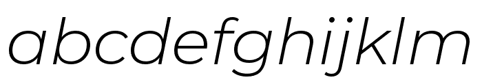 Montserrat Alternates Light Italic