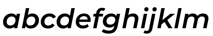 Montserrat SemiBold Italic