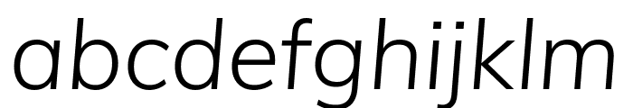 Muli Light Italic