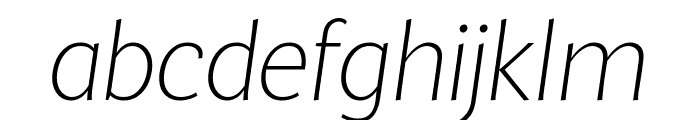 MultiDisplay Light Italic