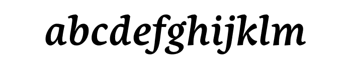 Nassim Latin Semibold Italic