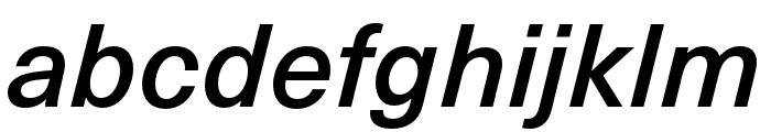 Neue Haas Unica W1G Medium Italic