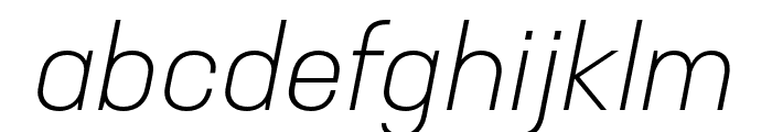 Neusa Next Std Condensed Light Italic