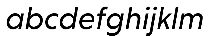 Niveau Grotesk Regular Italic