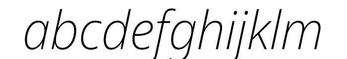 Noto Sans Display Condensed ExtraLight Italic