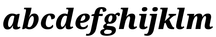 Noto Serif Condensed ExtraBold Italic