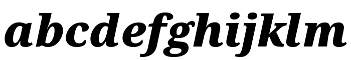 Noto Serif ExtraCondensed Black Italic