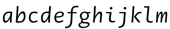 Novel Mono Pro Regular Italic