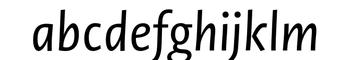 Novel SansCond Pro Regular Italic