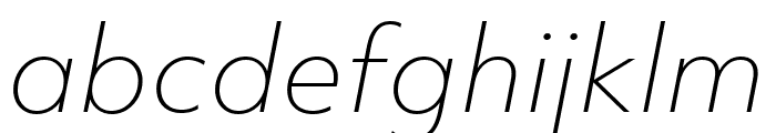 Objektiv Mk1 Thin Italic