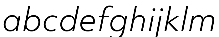 Objektiv Mk2 Light Italic