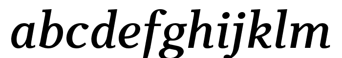 Odile Semibold Italic