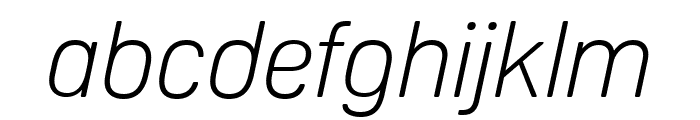 Oscine Light Italic