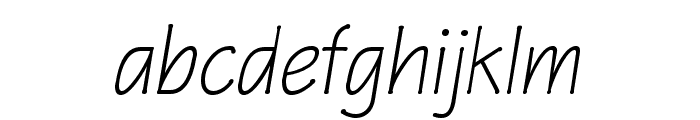 P22 Eaglefeather Light Italic